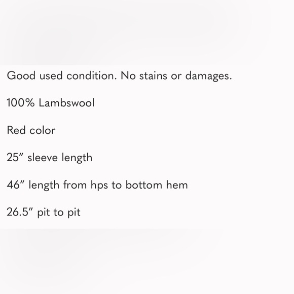 Beautiful Red Vintage-style Coat out of wonderful soft wool, made in Italy - Picture 12 of 12